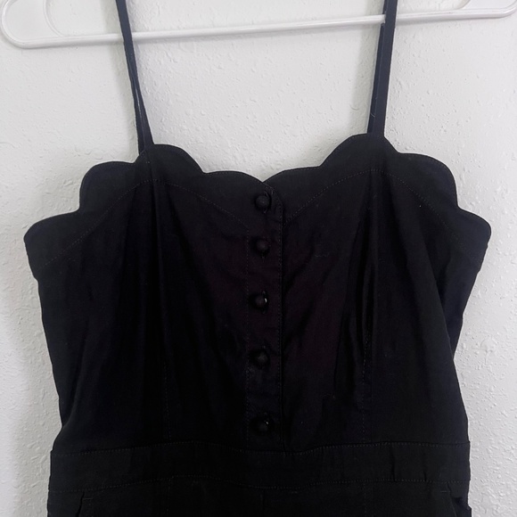 Maeve black jumpsuit size 4 - Picture 7 of 8